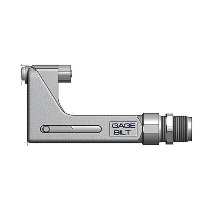 תצוגת מוצר נקייה של ראש סמרור Gage Bilt 456MAX-704-40OS על רקע לבן - Clean product view of Gage Bilt 456MAX-704-40OS nose assembly on a white background