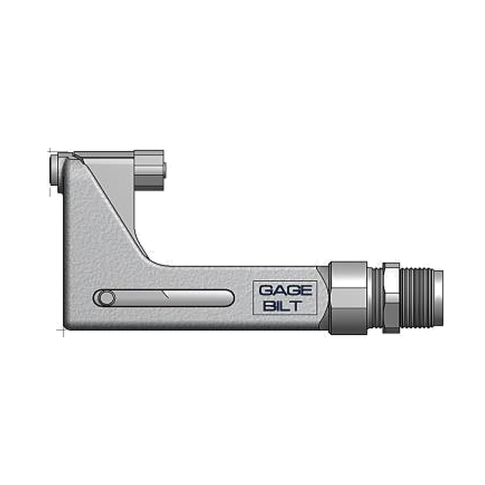 תצוגת מוצר נקייה של ראש סמרור Gage Bilt 456MAX-704-40OS על רקע לבן - Clean product view of Gage Bilt 456MAX-704-40OS nose assembly on a white background