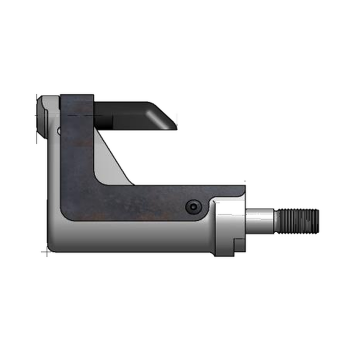 תצוגת מוצר נקייה של ראש סמרור Gage Bilt UBB08-37OSSG על רקע לבן - Clean product view of Gage Bilt UBB08-37OSSG nose assembly on a white background