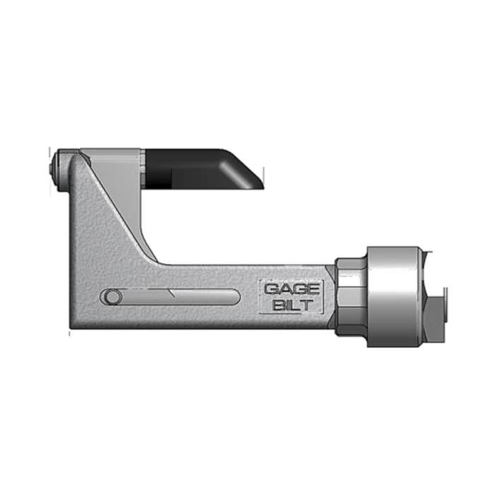 תצוגת מוצר נקייה של ראש סמרור Gage Bilt SB04-752B-43OS על רקע לבן - Clean product view of Gage Bilt SB04-752B-43OS nose assembly on a white background