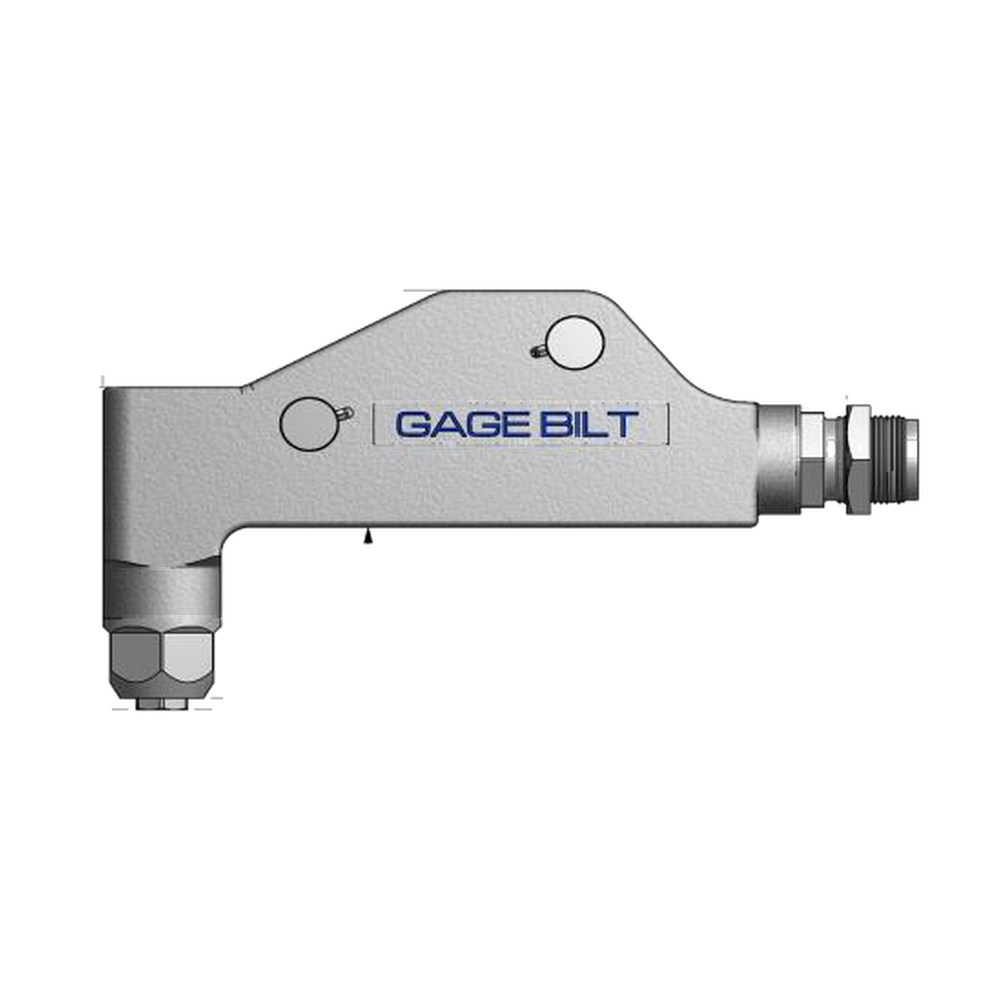 תצוגת מוצר נקייה של ראש סמרור Gage Bilt UBB05-744-58RA על רקע לבן - Clean product view of Gage Bilt UBB05-744-58RA nose assembly on a white background
