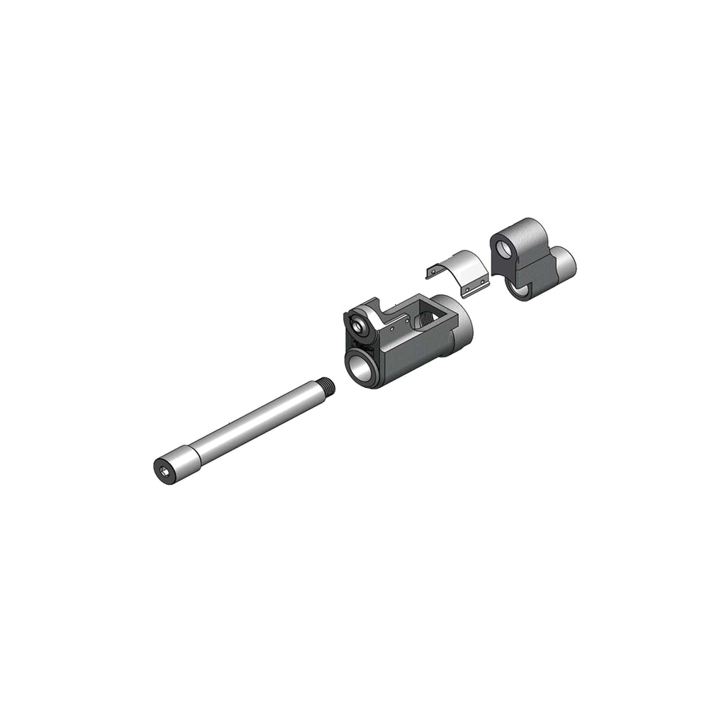מבט מפורק מספר 2 על רכיבי ראש הסמרור Gage Bilt SB12-205A-35 - Exploded component view 2 of Gage Bilt SB12-205A-35 nose assembly