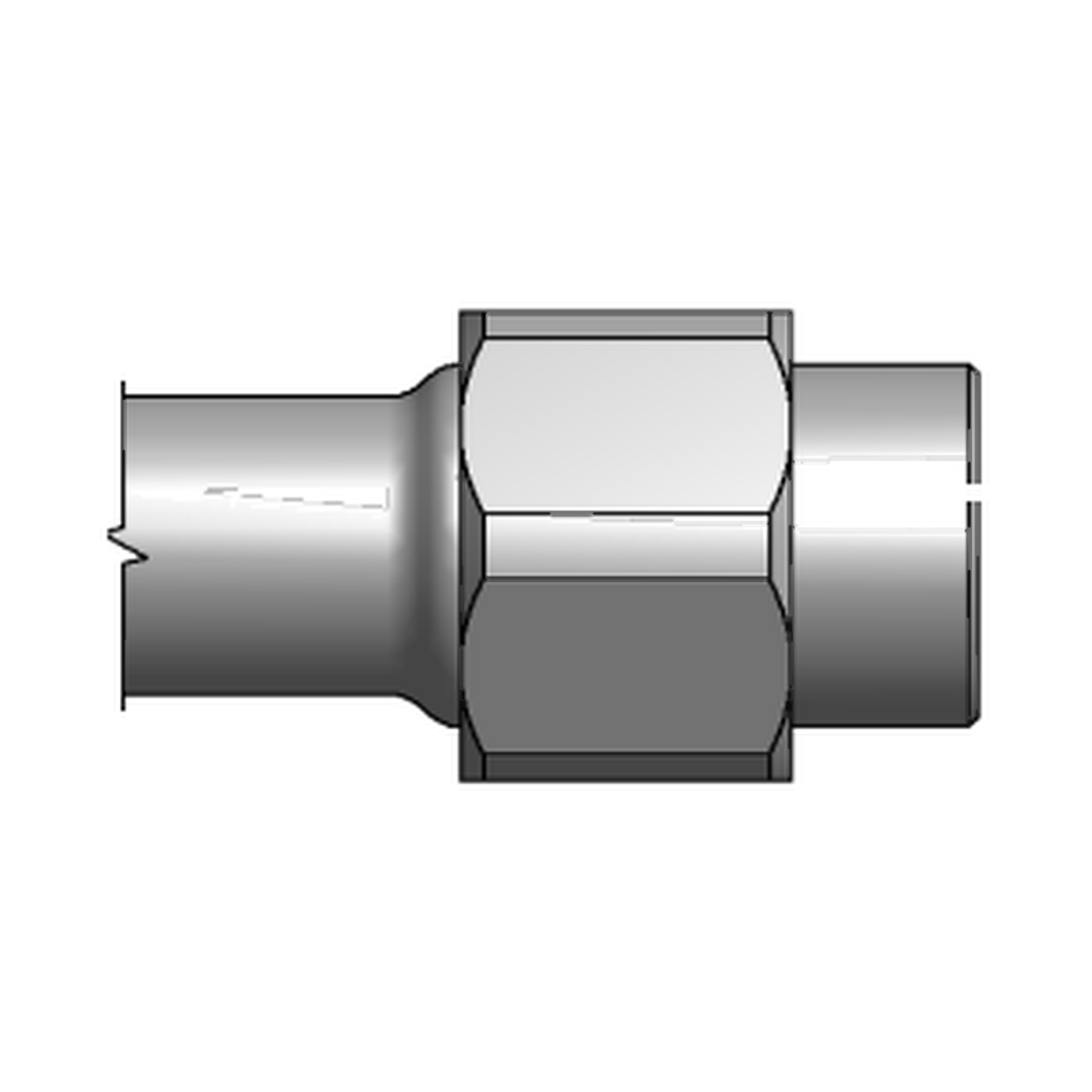 תצוגת מוצר נקייה של ראש סמרור Gage Bilt BOM08-745-52 על רקע לבן - Clean product view of Gage Bilt BOM08-745-52 nose assembly on a white background