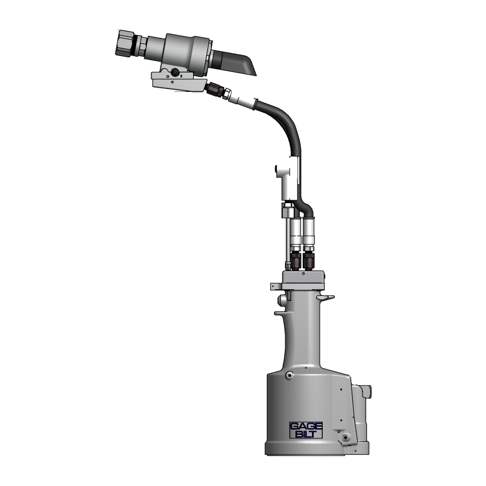 מבט נוסף על כלי סמרור פנאומטי-הידראולי Gage Bilt GB754 - Additional view of the Gage Bilt GB754 pneudraulic rivet tool