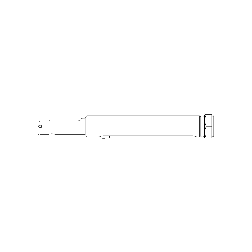 תצוגת מוצר נקייה של ראש סמרור Gage Bilt NP-51-46 על רקע לבן - Clean product view of Gage Bilt NP-51-46 nose assembly on a white background