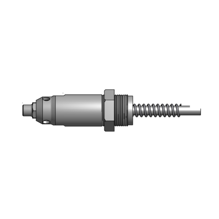 תצוגת מוצר נקייה של ראש סמרור Gage Bilt 3N-703-18 על רקע לבן - Clean product view of Gage Bilt 3N-703-18 nose assembly on a white background