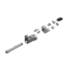 מבט מפורק מספר 2 על רכיבי ראש הסמרור Gage Bilt NAST05-204C-25C - Exploded component view 2 of Gage Bilt NAST05-204C-25C nose assembly