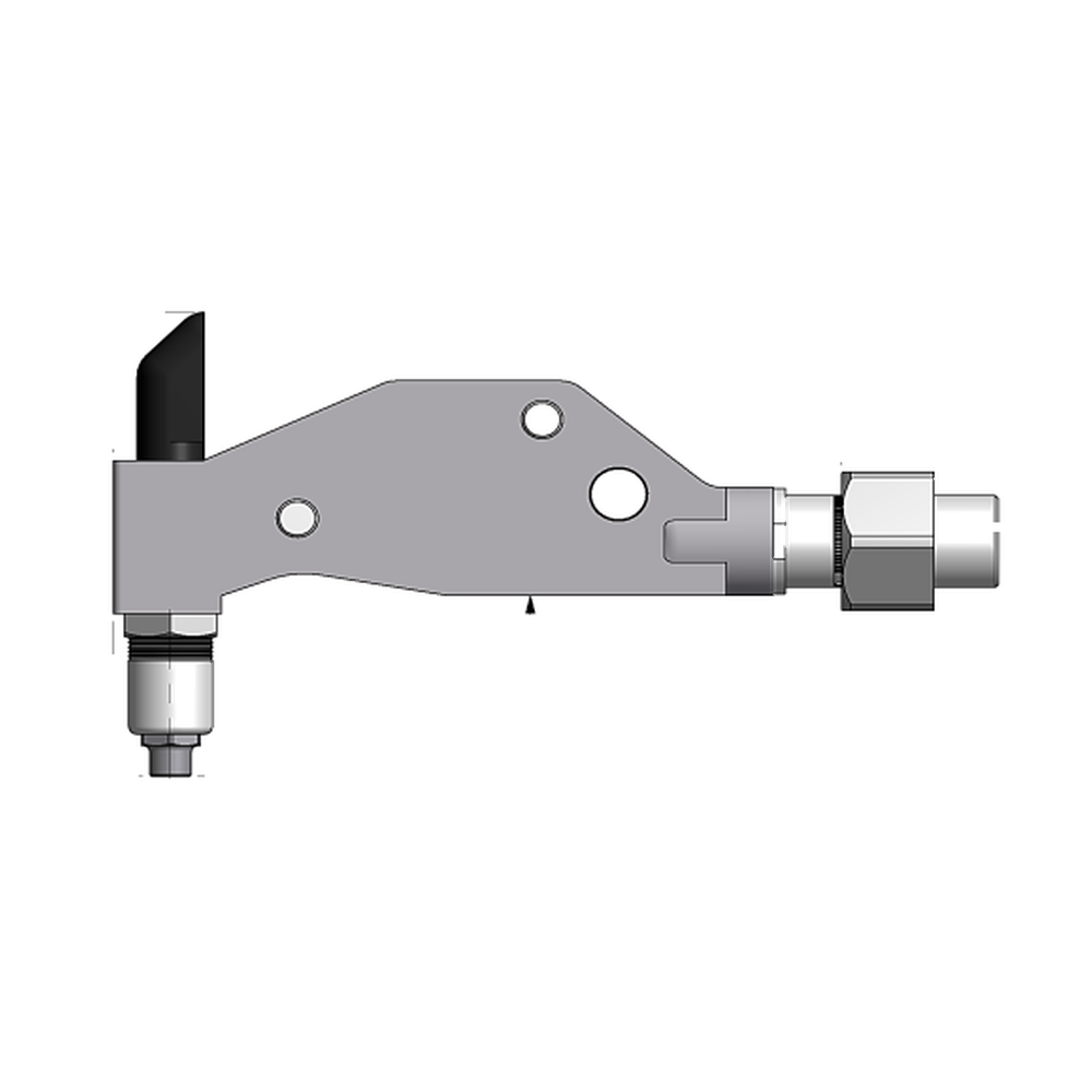 תצוגת מוצר נקייה של ראש סמרור Gage Bilt 6CES-751C-54RA על רקע לבן - Clean product view of Gage Bilt 6CES-751C-54RA nose assembly on a white background