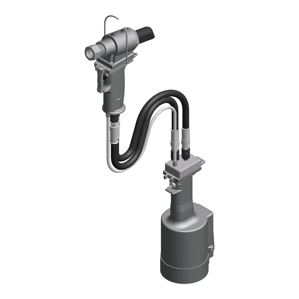 כלי סמרור למערכת מפוצלת Gage Bilt GB731SH במבט מוצר על רקע לבן - Gage Bilt GB731SH split-system rivet tool product view on a white background