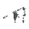 מבט מפורק מספר 2 על רכיבי ראש הסמרור Gage Bilt UBB05-744-58RA - Exploded component view 2 of Gage Bilt UBB05-744-58RA nose assembly
