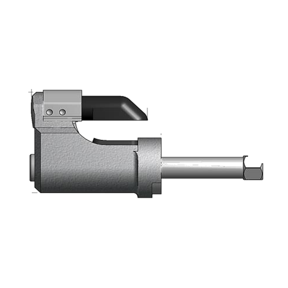 תצוגת מוצר נקייה של ראש סמרור Gage Bilt LGP05-204C-25OS על רקע לבן - Clean product view of Gage Bilt LGP05-204C-25OS nose assembly on a white background
