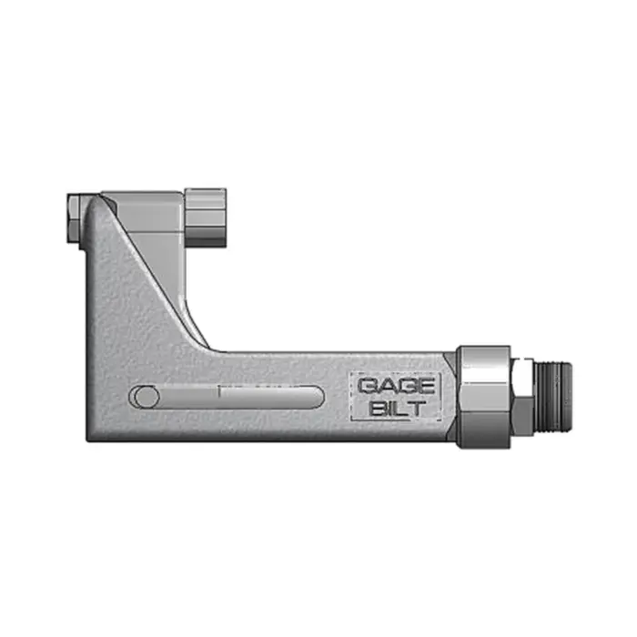 תצוגת מוצר נקייה של ראש סמרור Gage Bilt 456MAX-715B-40OS על רקע לבן - Clean product view of Gage Bilt 456MAX-715B-40OS nose assembly on a white background