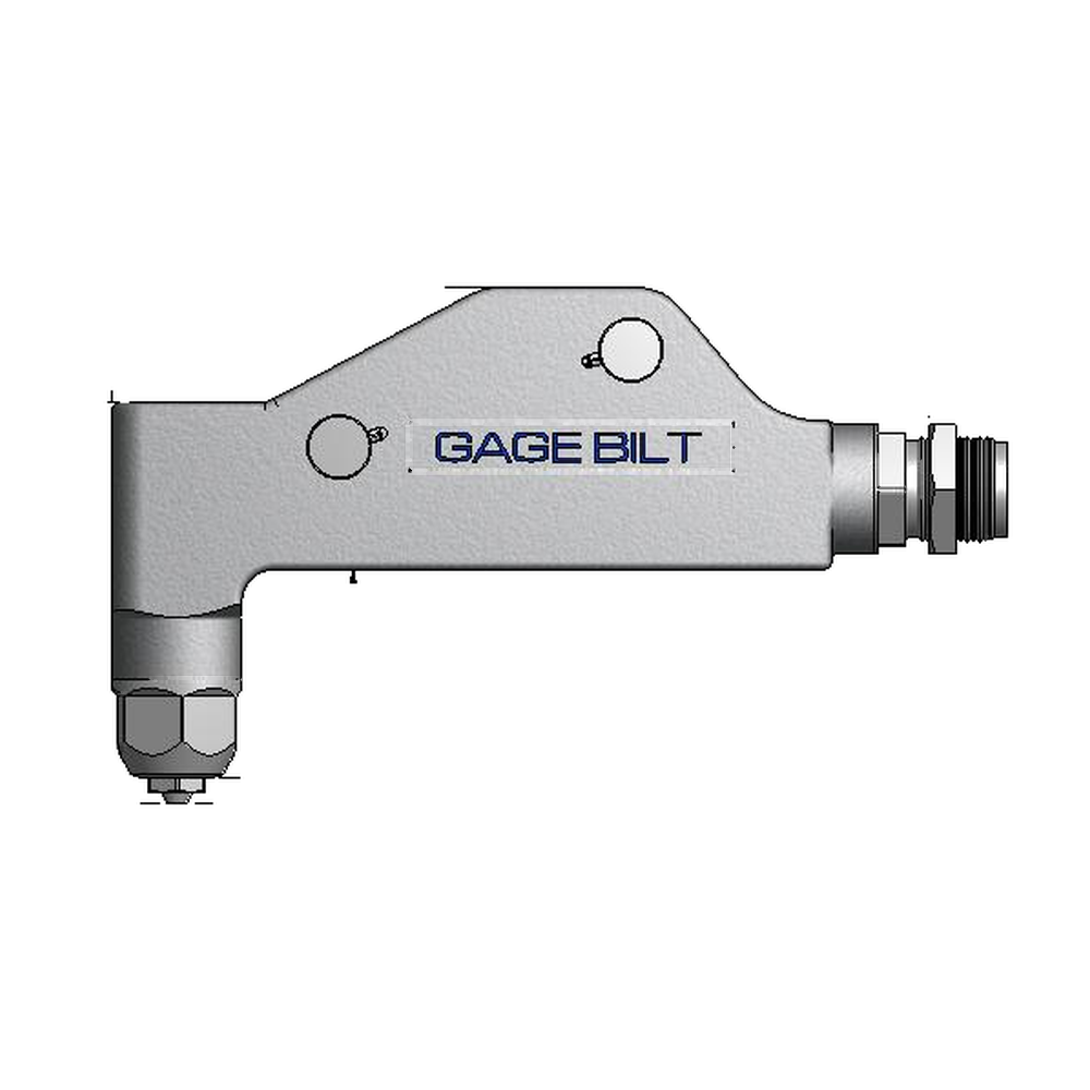 תצוגת מוצר נקייה של ראש סמרור Gage Bilt SB05-744-58RA על רקע לבן - Clean product view of Gage Bilt SB05-744-58RA nose assembly on a white background
