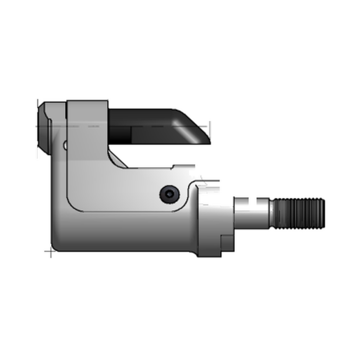 תצוגת מוצר נקייה של ראש סמרור Gage Bilt UBR06-27OSSG על רקע לבן - Clean product view of Gage Bilt UBR06-27OSSG nose assembly on a white background
