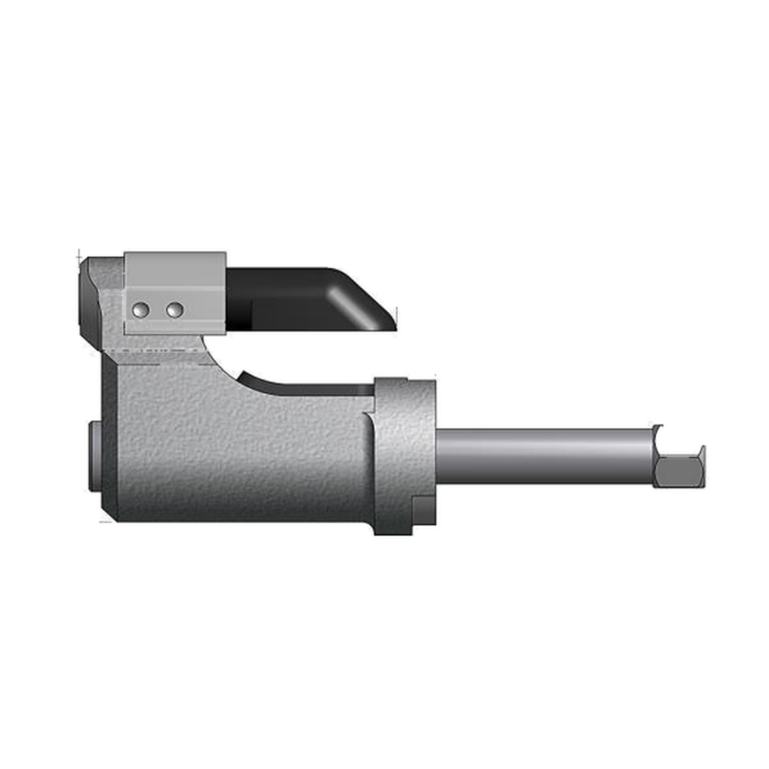 תצוגת מוצר נקייה של ראש סמרור Gage Bilt 08MAX-204D-27OS על רקע לבן - Clean product view of Gage Bilt 08MAX-204D-27OS nose assembly on a white background