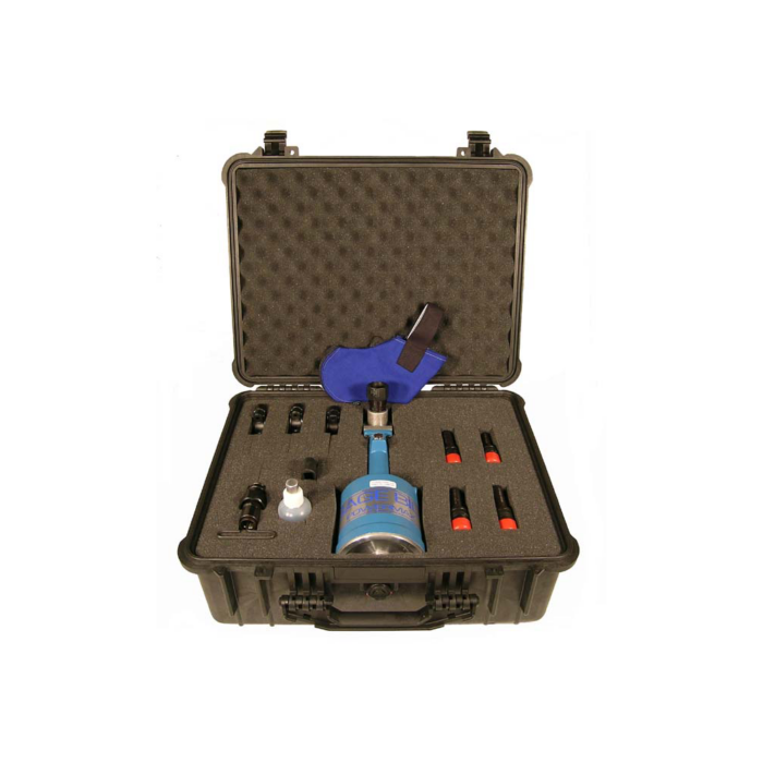 ערכת סמרור Gage Bilt GB745BBGPL בתצוגת מוצר על רקע לבן - Gage Bilt GB745BBGPL riveting kit shown on a white background