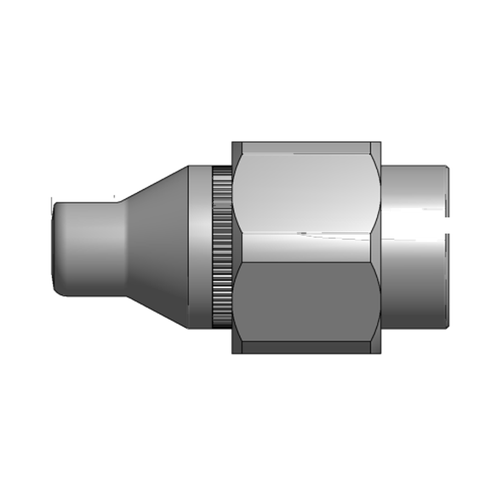 תצוגת מוצר נקייה של ראש סמרור Gage Bilt NASS05-2581-12 על רקע לבן - Clean product view of Gage Bilt NASS05-2581-12 nose assembly on a white background