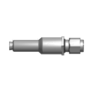 תצוגת מוצר נקייה של ראש סמרור Gage Bilt KS08-354-49 על רקע לבן - Clean product view of Gage Bilt KS08-354-49 nose assembly on a white background