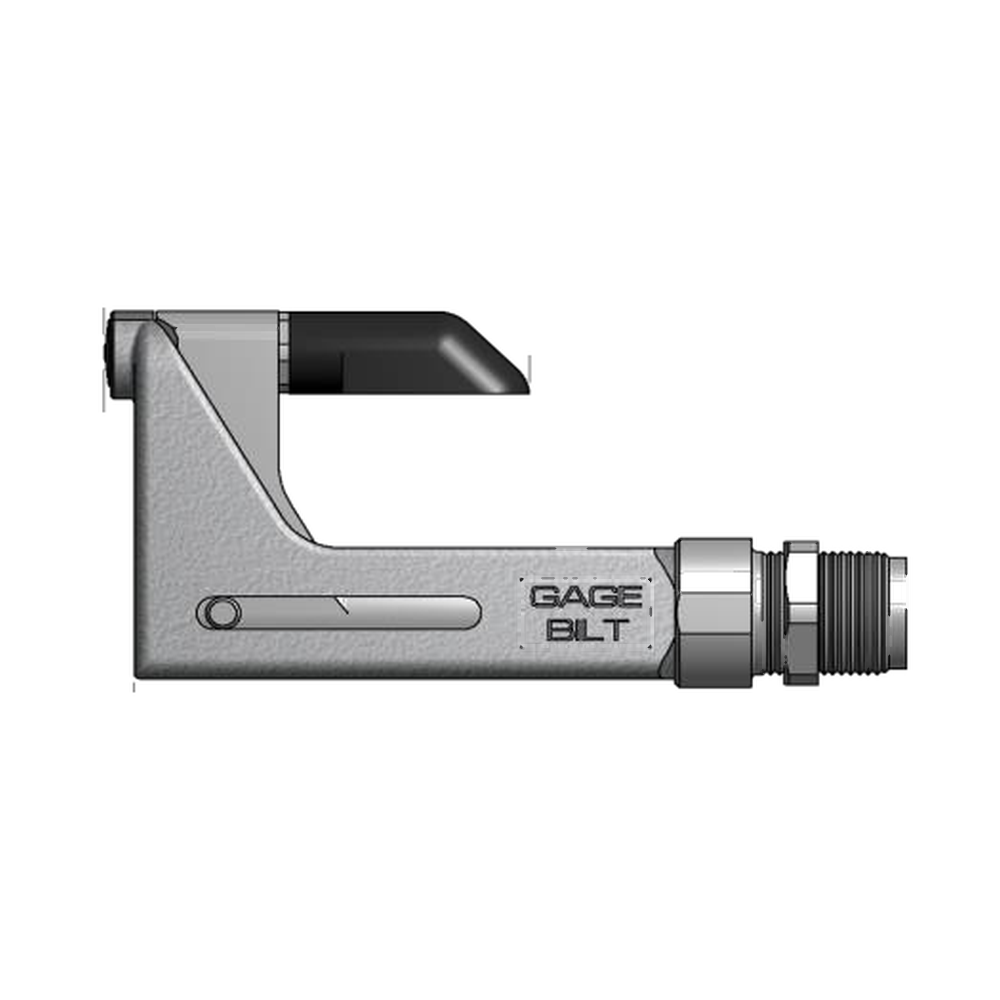 תצוגת מוצר נקייה של ראש סמרור Gage Bilt MBC05-704-40OS על רקע לבן - Clean product view of Gage Bilt MBC05-704-40OS nose assembly on a white background