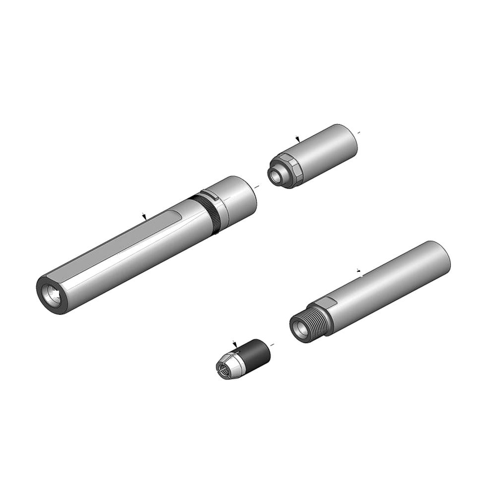 מבט מפורק מספר 2 על רכיבי ראש הסמרור Gage Bilt OS12-756A-48 - Exploded component view 2 of Gage Bilt OS12-756A-48 nose assembly