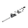 מבט מפורק מספר 2 על רכיבי ראש הסמרור Gage Bilt MGP-204C-34OS - Exploded component view 2 of Gage Bilt MGP-204C-34OS nose assembly