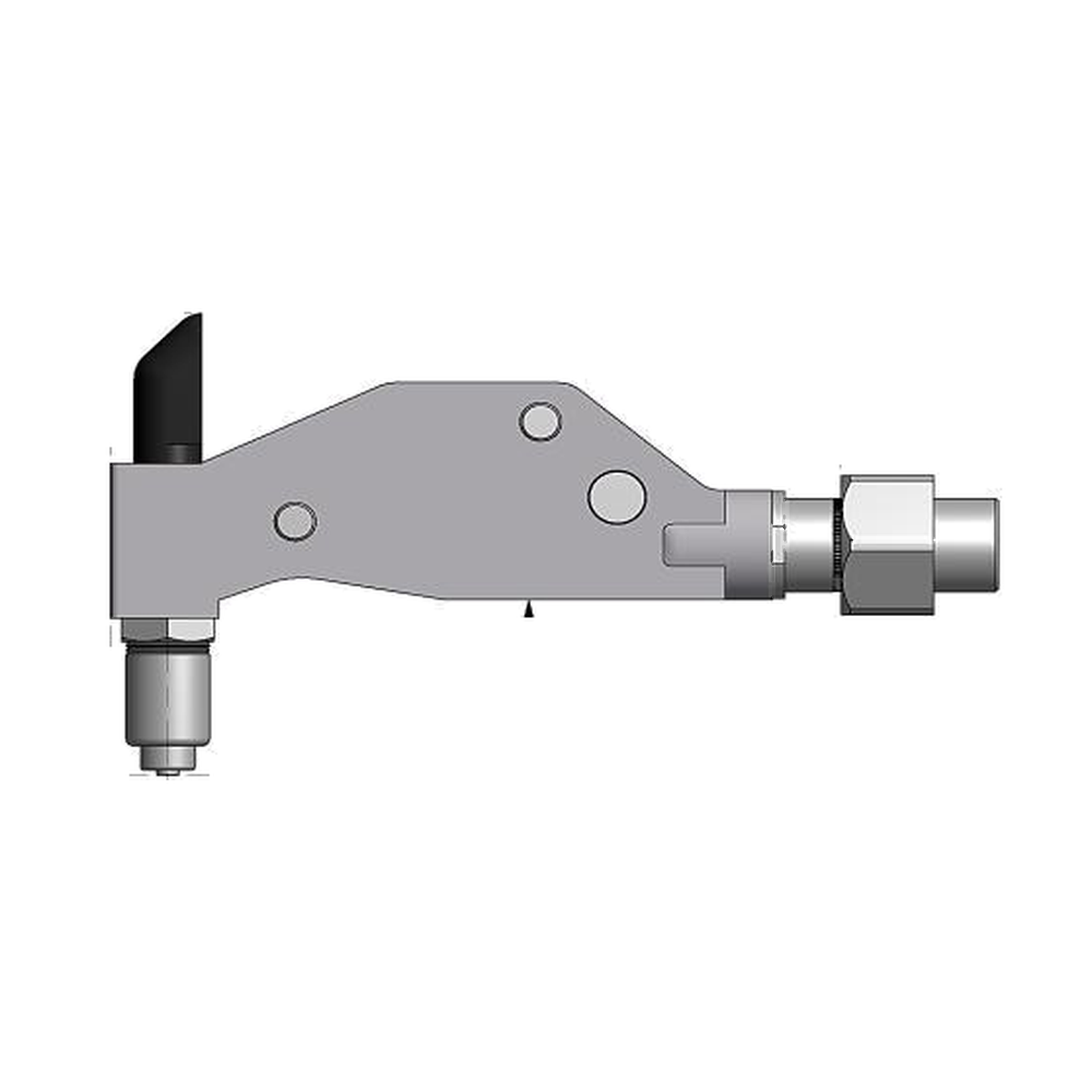 תצוגת מוצר נקייה של ראש סמרור Gage Bilt ASP-751B-54RA על רקע לבן - Clean product view of Gage Bilt ASP-751B-54RA nose assembly on a white background