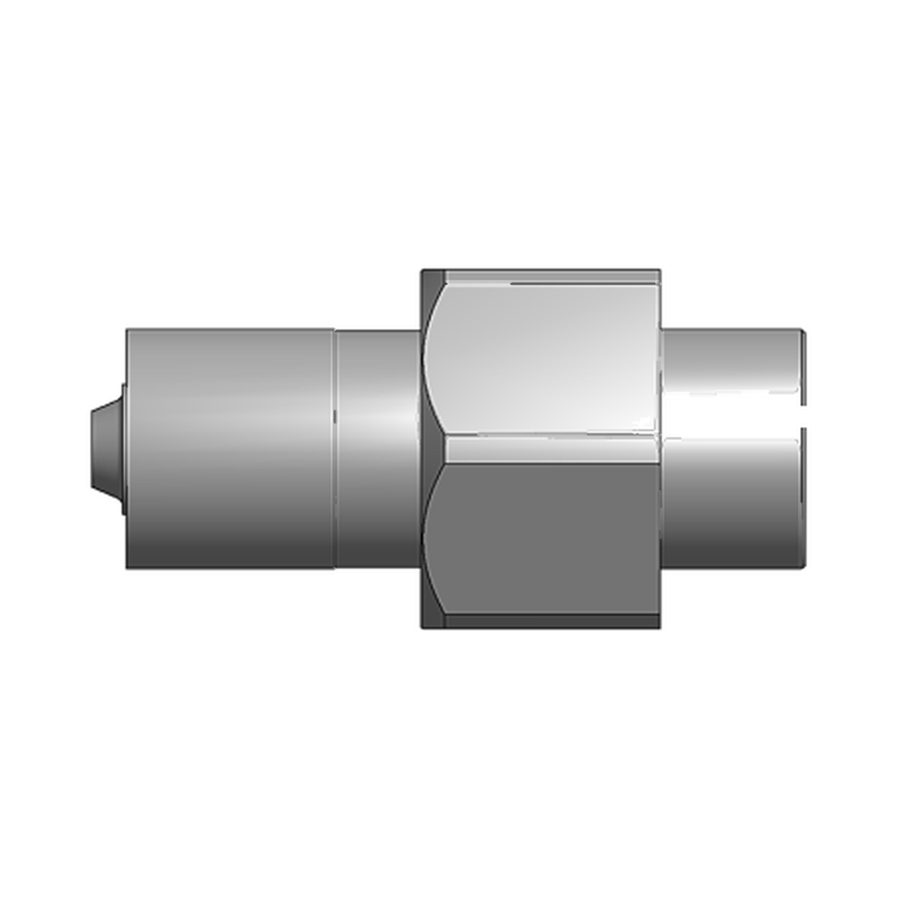 תצוגת מוצר נקייה של ראש סמרור Gage Bilt SB08-714-10 על רקע לבן - Clean product view of Gage Bilt SB08-714-10 nose assembly on a white background
