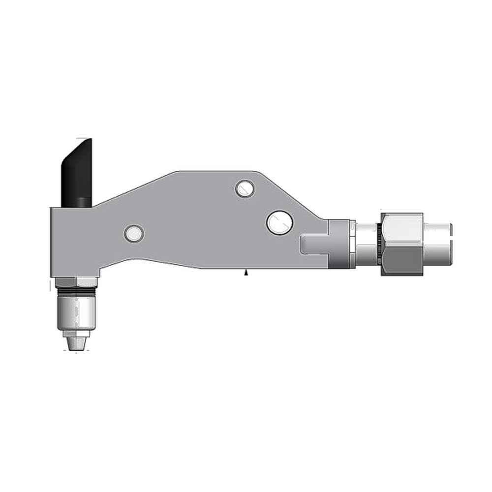 תצוגת מוצר נקייה של ראש סמרור Gage Bilt 3NP-751B-54RA על רקע לבן - Clean product view of Gage Bilt 3NP-751B-54RA nose assembly on a white background