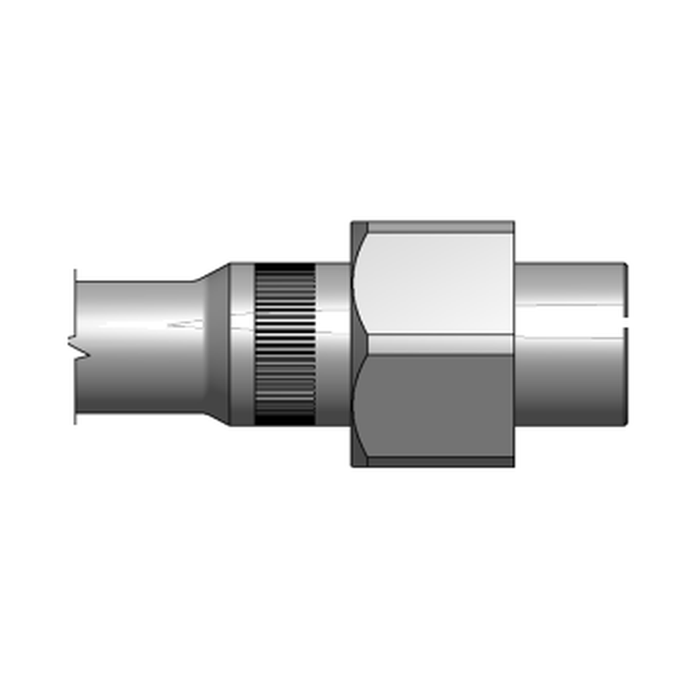 תצוגת מוצר נקייה של ראש סמרור Gage Bilt GS8-752C-45 על רקע לבן - Clean product view of Gage Bilt GS8-752C-45 nose assembly on a white background