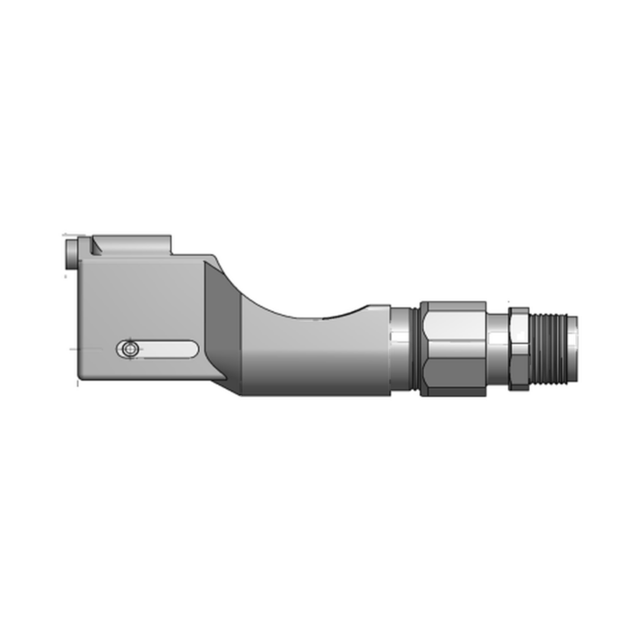 תצוגת מוצר נקייה של ראש סמרור Gage Bilt 456MAX-704-43OS על רקע לבן - Clean product view of Gage Bilt 456MAX-704-43OS nose assembly on a white background