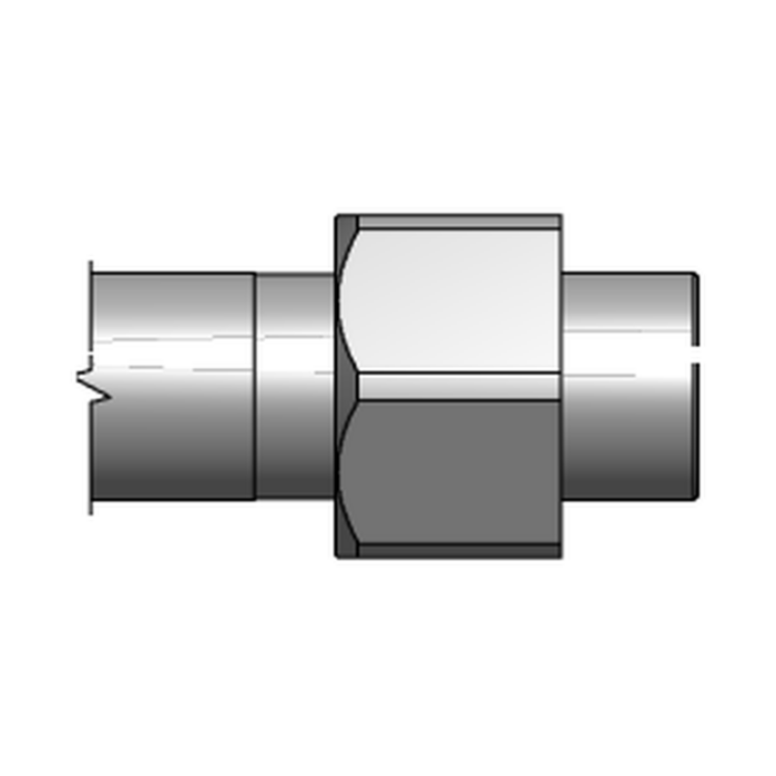 תצוגת מוצר נקייה של ראש סמרור Gage Bilt MG06-722-60L על רקע לבן - Clean product view of Gage Bilt MG06-722-60L nose assembly on a white background