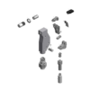 מבט מפורק מספר 2 על רכיבי ראש הסמרור Gage Bilt 456UBR-751D-54RA - Exploded component view 2 of Gage Bilt 456UBR-751D-54RA nose assembly