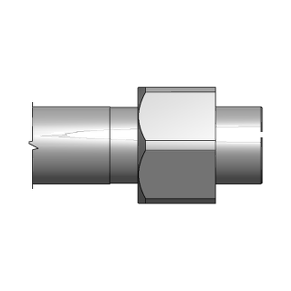 תצוגת מוצר נקייה של ראש סמרור Gage Bilt SB08-713-45 על רקע לבן - Clean product view of Gage Bilt SB08-713-45 nose assembly on a white background