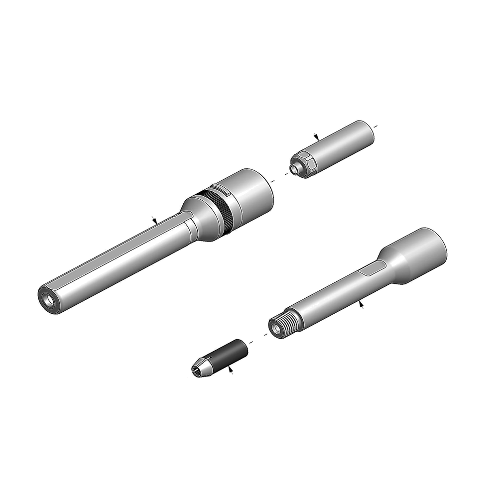 מבט מפורק מספר 2 על רכיבי ראש הסמרור Gage Bilt MLGP5-2581-48 - Exploded component view 2 of Gage Bilt MLGP5-2581-48 nose assembly