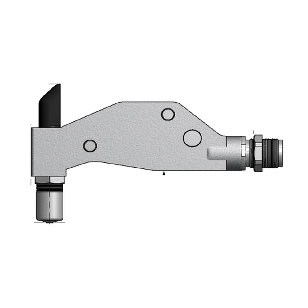 תצוגת מוצר נקייה של ראש סמרור Gage Bilt SMLS05-704-54RA על רקע לבן - Clean product view of Gage Bilt SMLS05-704-54RA nose assembly on a white background