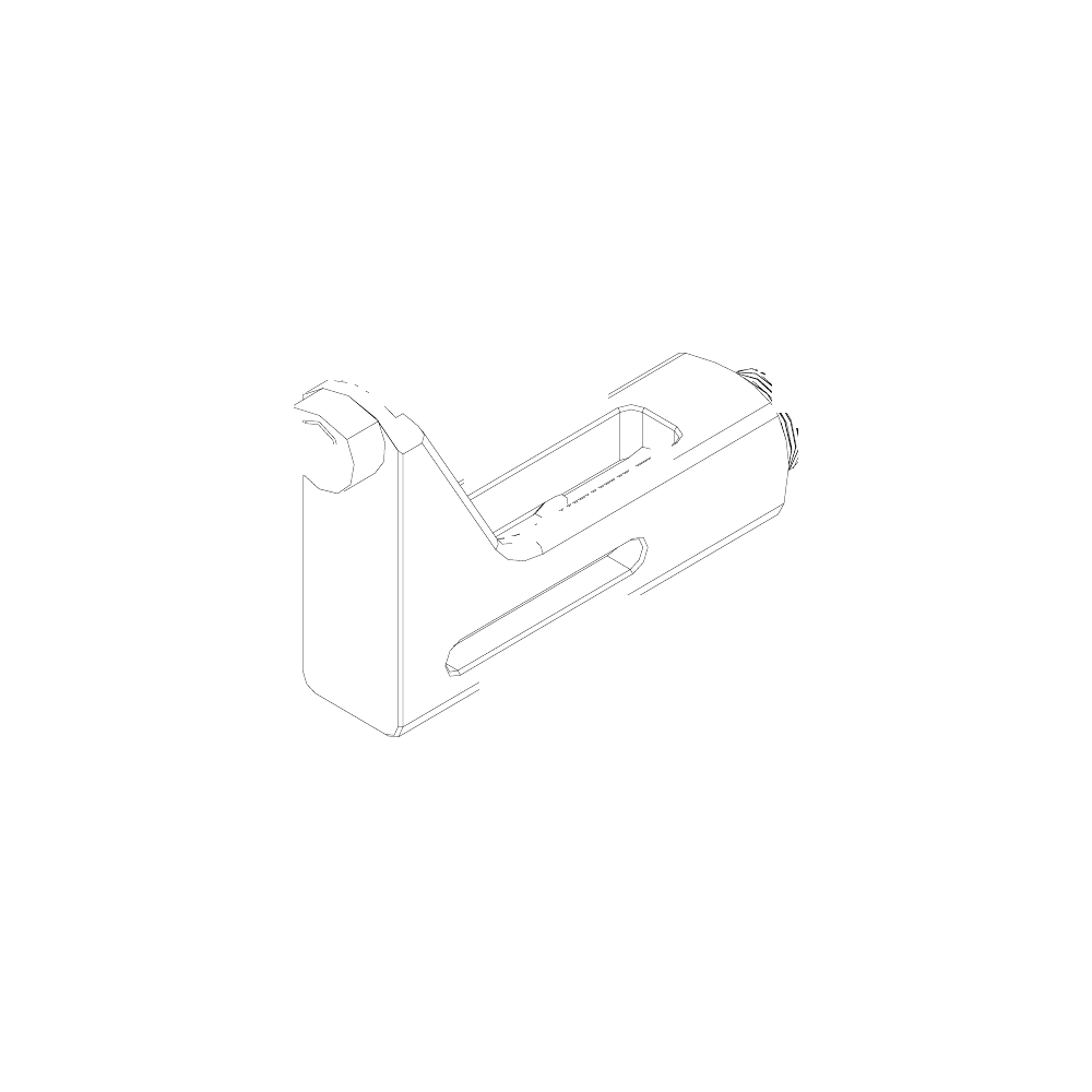 תצוגת מוצר נקייה של ראש סמרור Gage Bilt 456MAX-704-38OS על רקע לבן - Clean product view of Gage Bilt 456MAX-704-38OS nose assembly on a white background