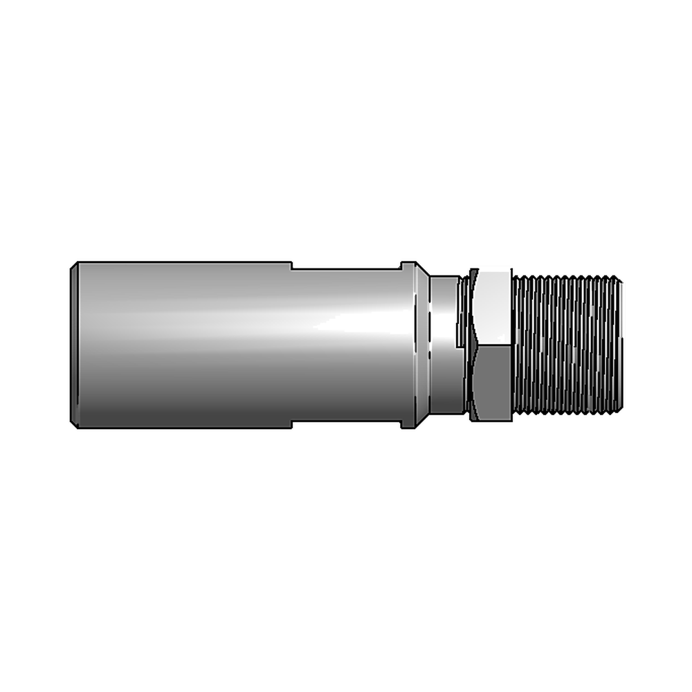 תצוגת מוצר נקייה של ראש סמרור Gage Bilt 715 Extension על רקע לבן - Clean product view of Gage Bilt 715 Extension nose assembly on a white background