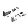 מבט מפורק מספר 2 על רכיבי ראש הסמרור Gage Bilt SMLS06-704A-40OS - Exploded component view 2 of Gage Bilt SMLS06-704A-40OS nose assembly