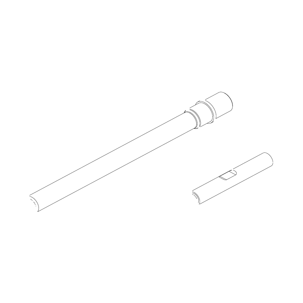 תצוגת מוצר נקייה של ראש סמרור Gage Bilt SMLS-752C-80 על רקע לבן - Clean product view of Gage Bilt SMLS-752C-80 nose assembly on a white background