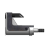 תצוגת מוצר נקייה של ראש סמרור Gage Bilt LGP05-34OS על רקע לבן - Clean product view of Gage Bilt LGP05-34OS nose assembly on a white background