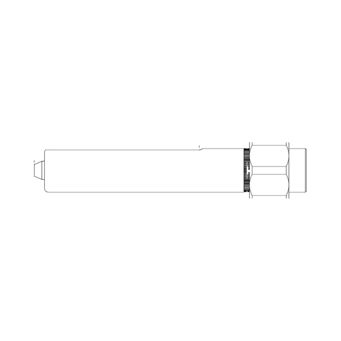 תצוגת מוצר נקייה של ראש סמרור Gage Bilt SB08-4801A-48 על רקע לבן - Clean product view of Gage Bilt SB08-4801A-48 nose assembly on a white background
