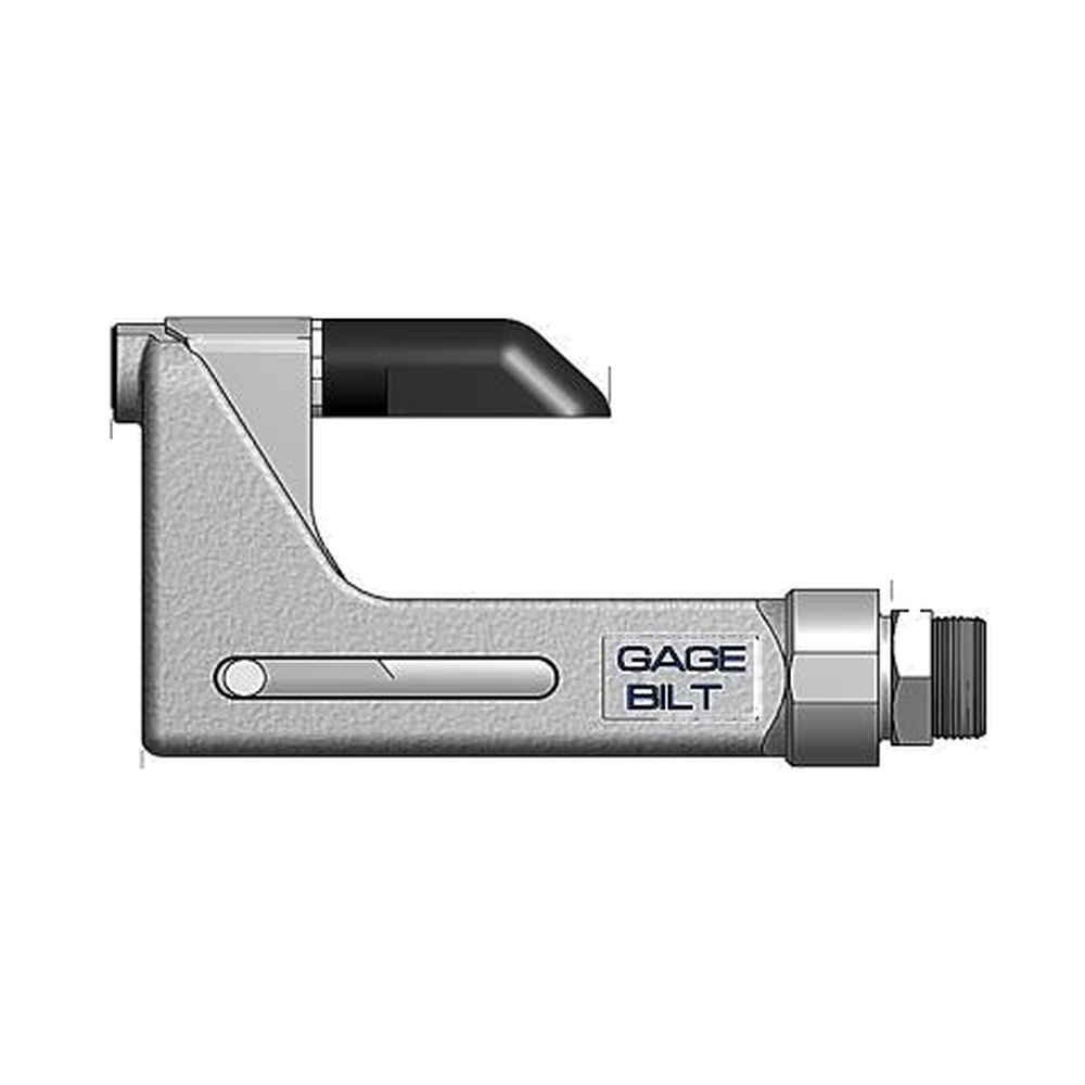 תצוגת מוצר נקייה של ראש סמרור Gage Bilt 6C-715-40OS על רקע לבן - Clean product view of Gage Bilt 6C-715-40OS nose assembly on a white background