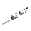 מבט מפורק מספר 2 על רכיבי ראש הסמרור Gage Bilt GS10-204D-42OS - Exploded component view 2 of Gage Bilt GS10-204D-42OS nose assembly