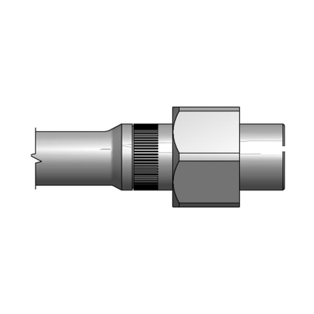 תצוגת מוצר נקייה של ראש סמרור Gage Bilt UAB05-752C-45 על רקע לבן - Clean product view of Gage Bilt UAB05-752C-45 nose assembly on a white background