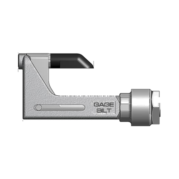 תצוגת מוצר נקייה של ראש סמרור Gage Bilt UBR08-752B-43OS על רקע לבן - Clean product view of Gage Bilt UBR08-752B-43OS nose assembly on a white background