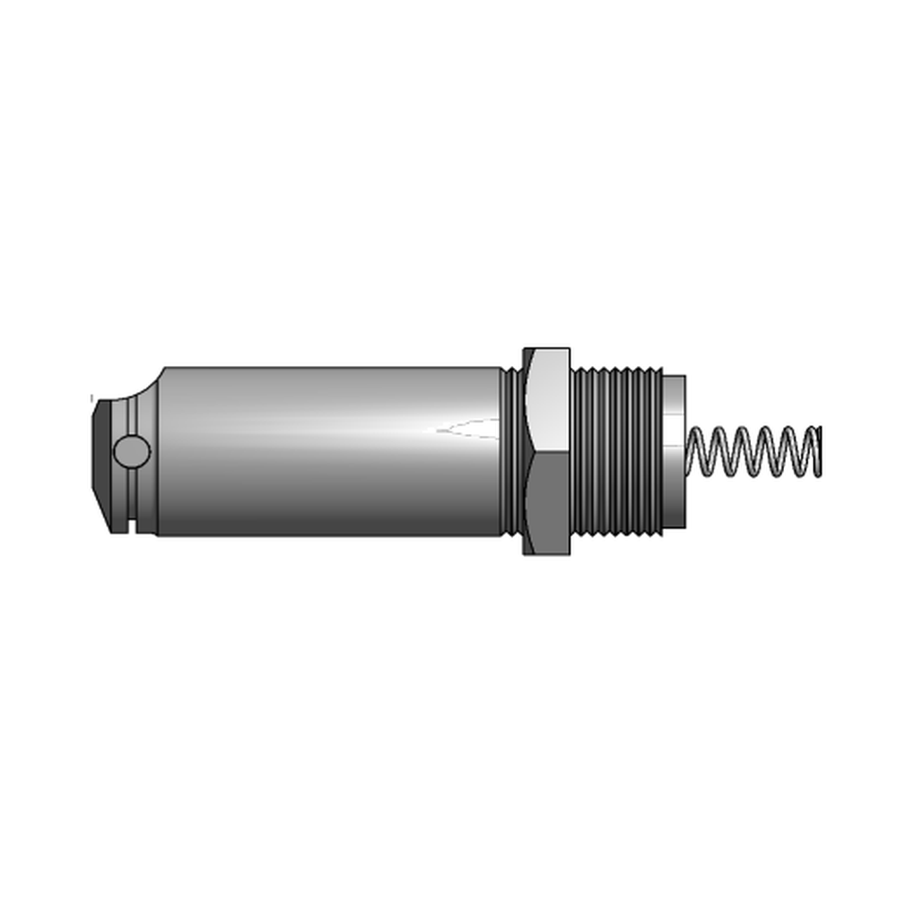 תצוגת מוצר נקייה של ראש סמרור Gage Bilt 08MAX-744-20 על רקע לבן - Clean product view of Gage Bilt 08MAX-744-20 nose assembly on a white background