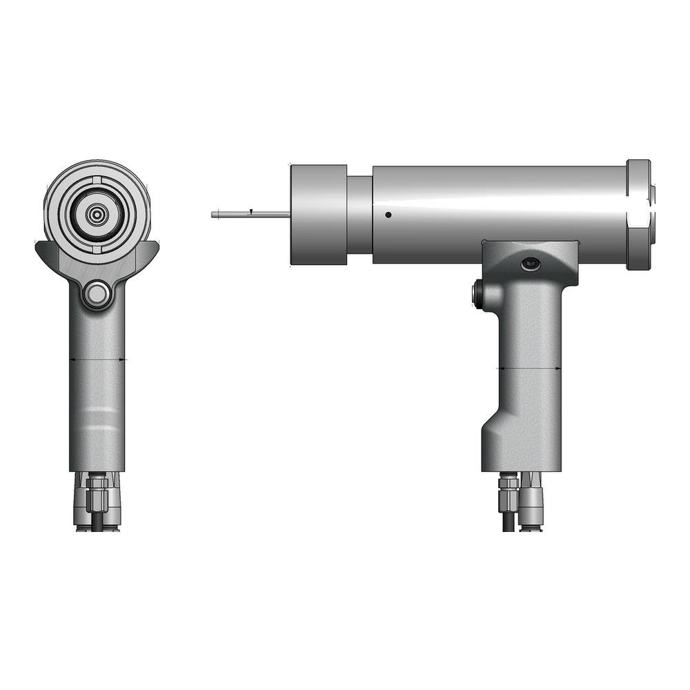 מבט נוסף על כלי סמרור הידראולי Gage Bilt GB7624/GB7624A - Additional view of the Gage Bilt GB7624/GB7624A hydraulic rivet tool