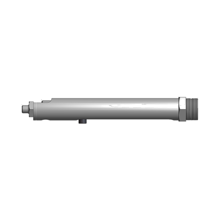 תצוגת מוצר נקייה של ראש סמרור Gage Bilt 3N-715E-43 על רקע לבן - Clean product view of Gage Bilt 3N-715E-43 nose assembly on a white background