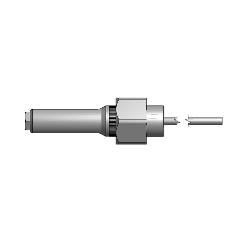 תצוגת מוצר נקייה של ראש סמרור Gage Bilt 4NP-751-23FV על רקע לבן - Clean product view of Gage Bilt 4NP-751-23FV nose assembly on a white background