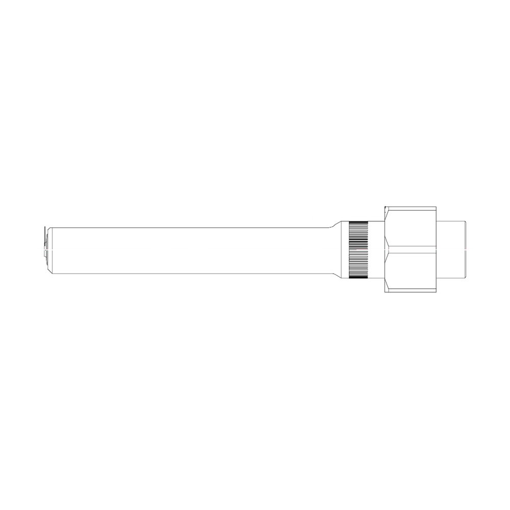 תצוגת מוצר נקייה של ראש סמרור Gage Bilt SMLS-752B-45 על רקע לבן - Clean product view of Gage Bilt SMLS-752B-45 nose assembly on a white background